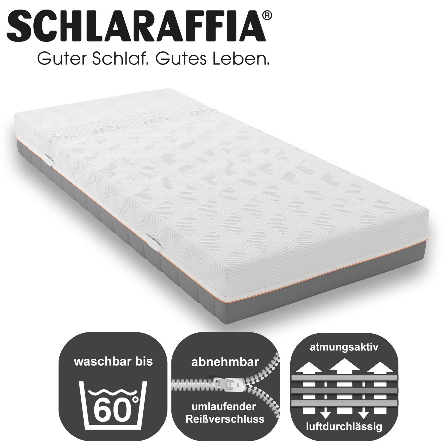 genjirou 　GELTEX® Quantum Touch 240 Schlaraffia GELTEX Quantum Touch 240 TFK mattress 100 x 200